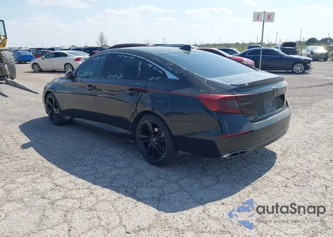 2019 Honda Accord Sport из США, поврежденный, VIN 1HGCV1F30KA160657